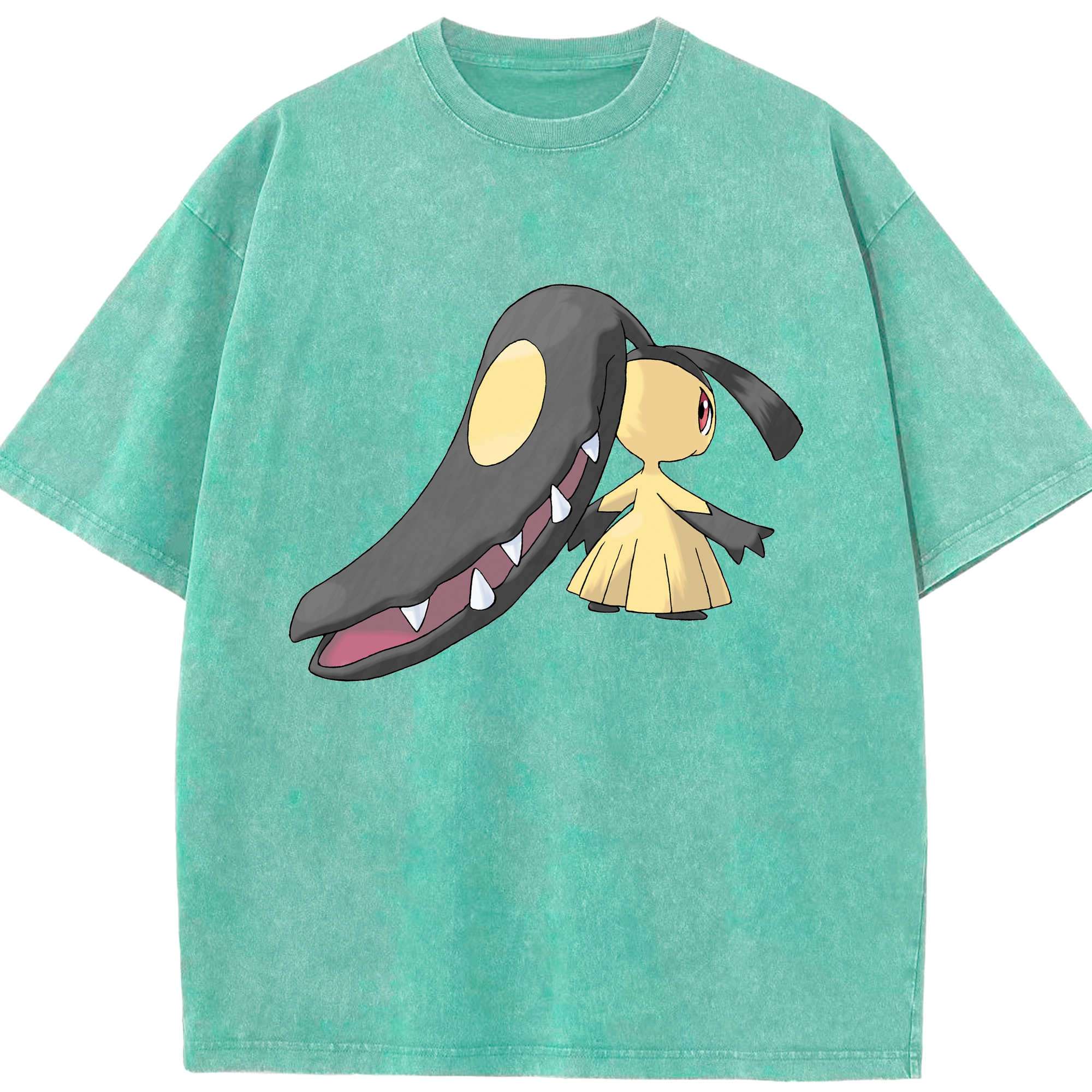 （画像用） ポケットモンスター Pokémon 綿100% ヴィンテージ風 半袖Tシャツ（フロントプリント）